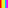 Fancy rainbow bullet